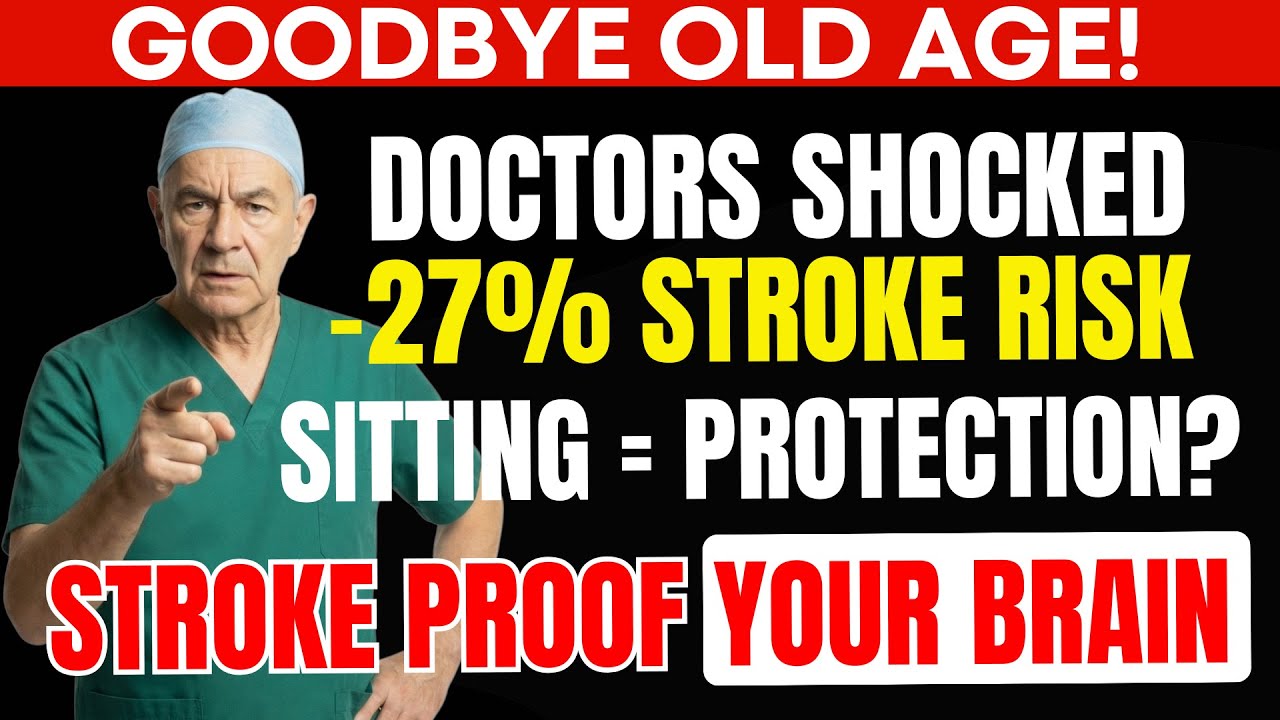 Doctors Stunned: 5 Sitting Exercises Prevent Stroke Better Than Walking After 60 | Senior Nutrition