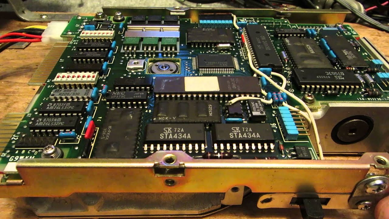 Spin-Up Sounds - NEC Vintage HardDrive