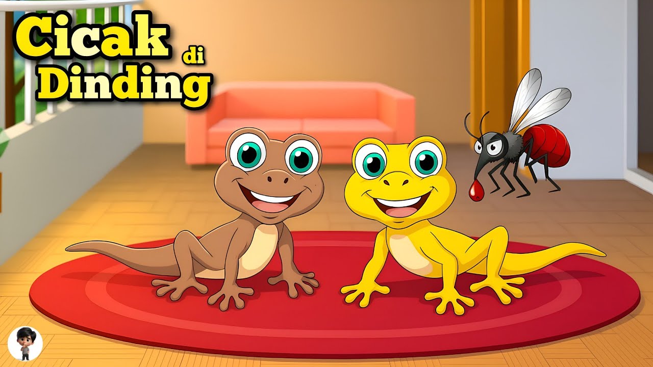 Cicak Cicak Di Dinding | Lagu Anak Indonesia Populer | Lagu Anak Edukasi & Ceria