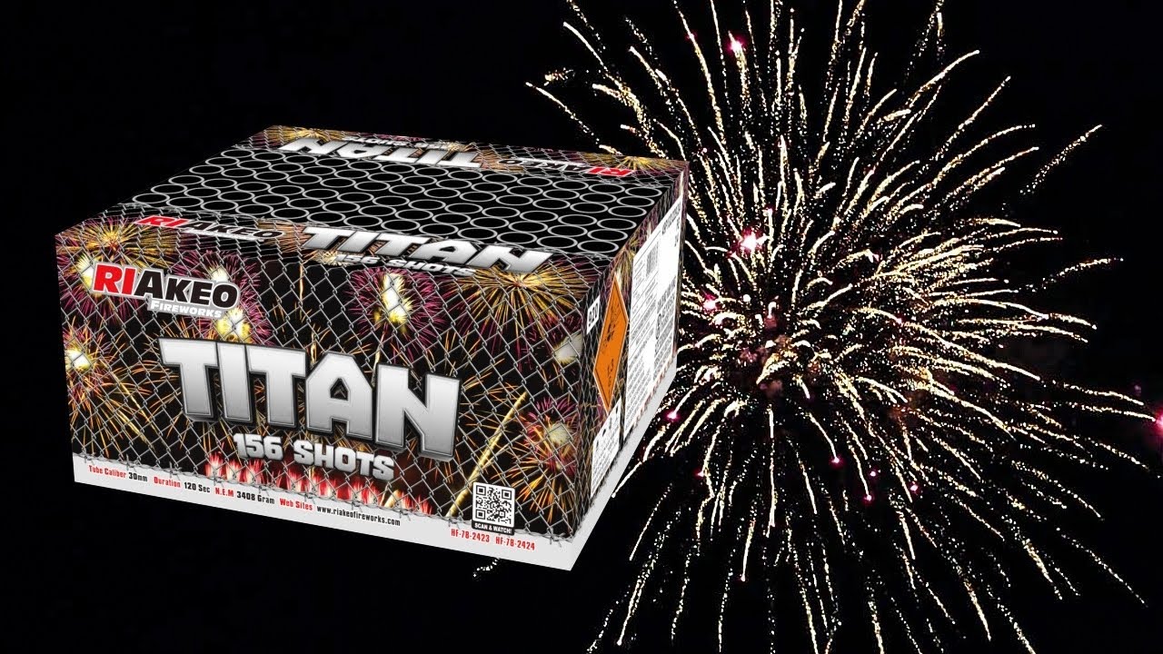 Wyrzutnia Titan Riakeo HF-78-2423 156 strzał&oacute;w! Fireworks 