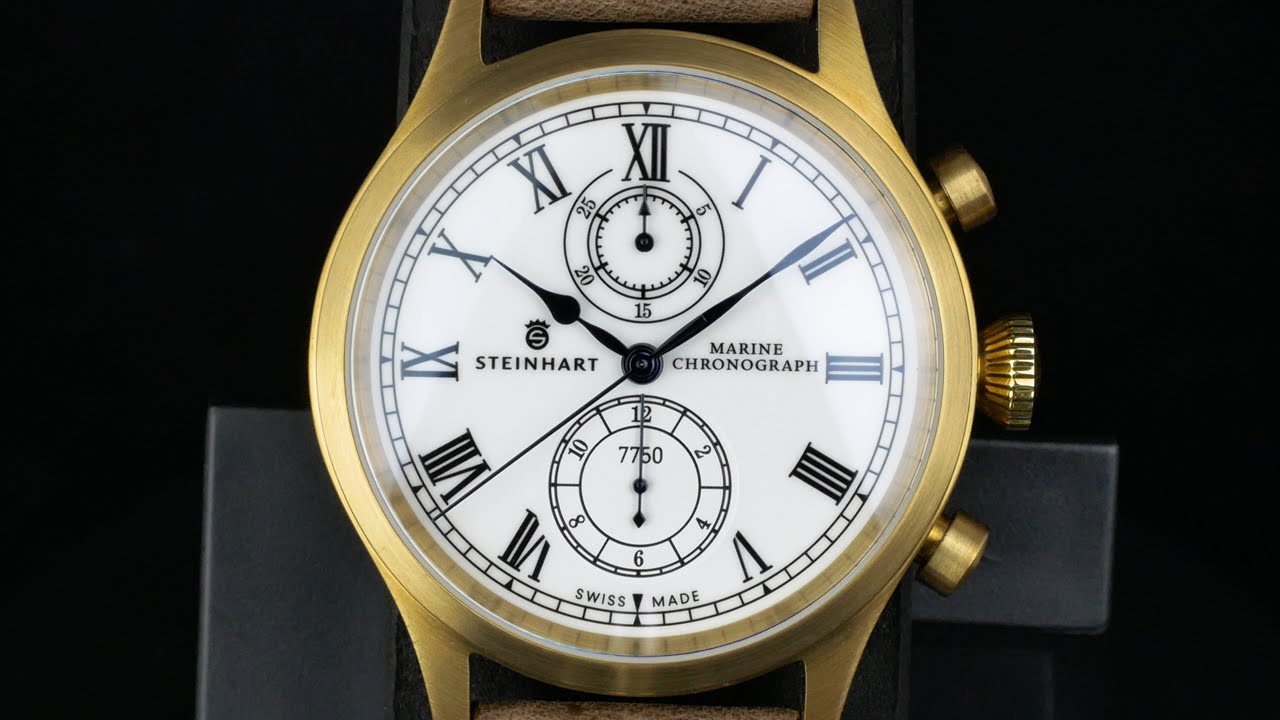 Steinhart Marine Chronograph Bronze Premium Men's Watch 106-0451