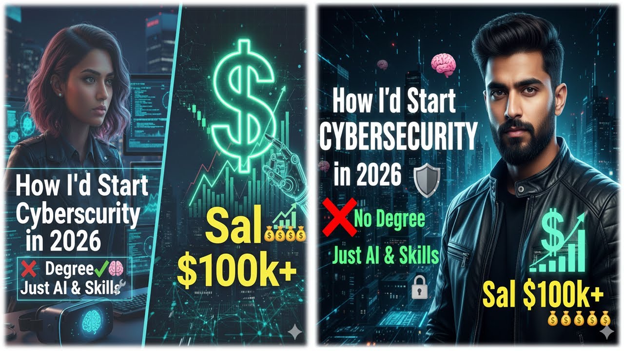 How Did I Start Cybersecurity in 2026 | No Degree, Just AI & Skills | Sal $100k+