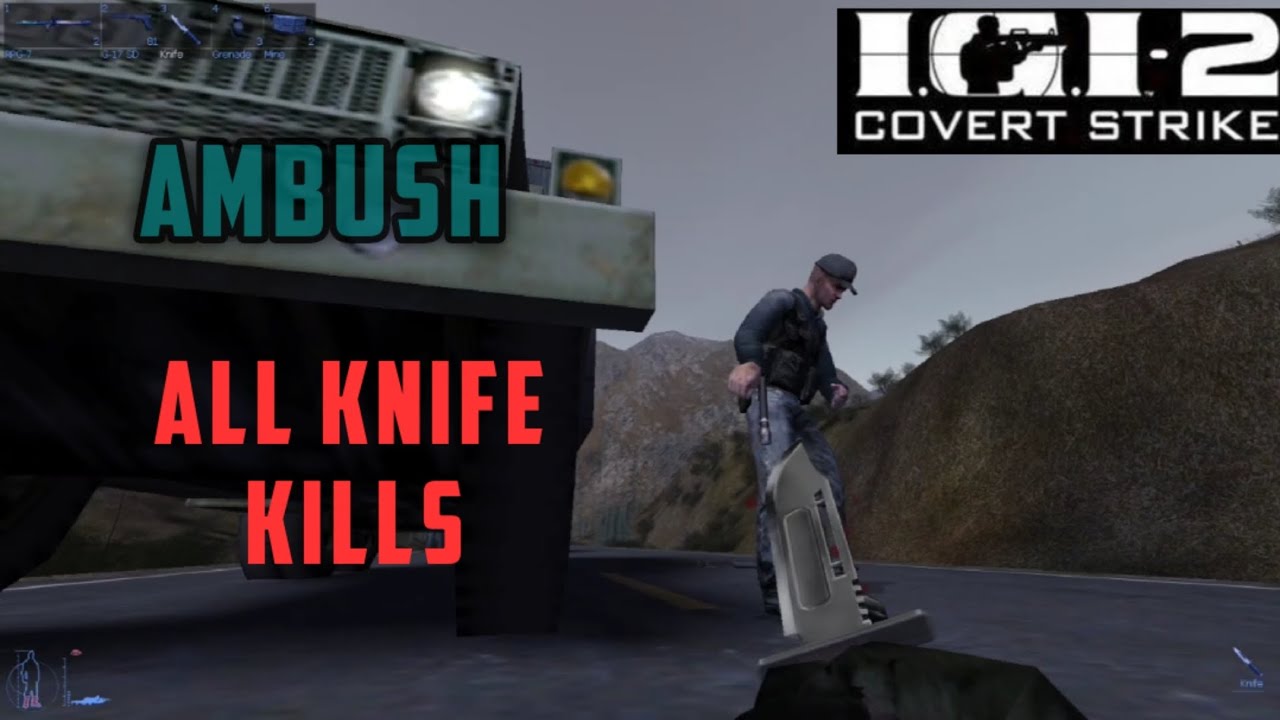 IGI 2 Mission 5 | Killed All 34 Enemies Using Knife Only