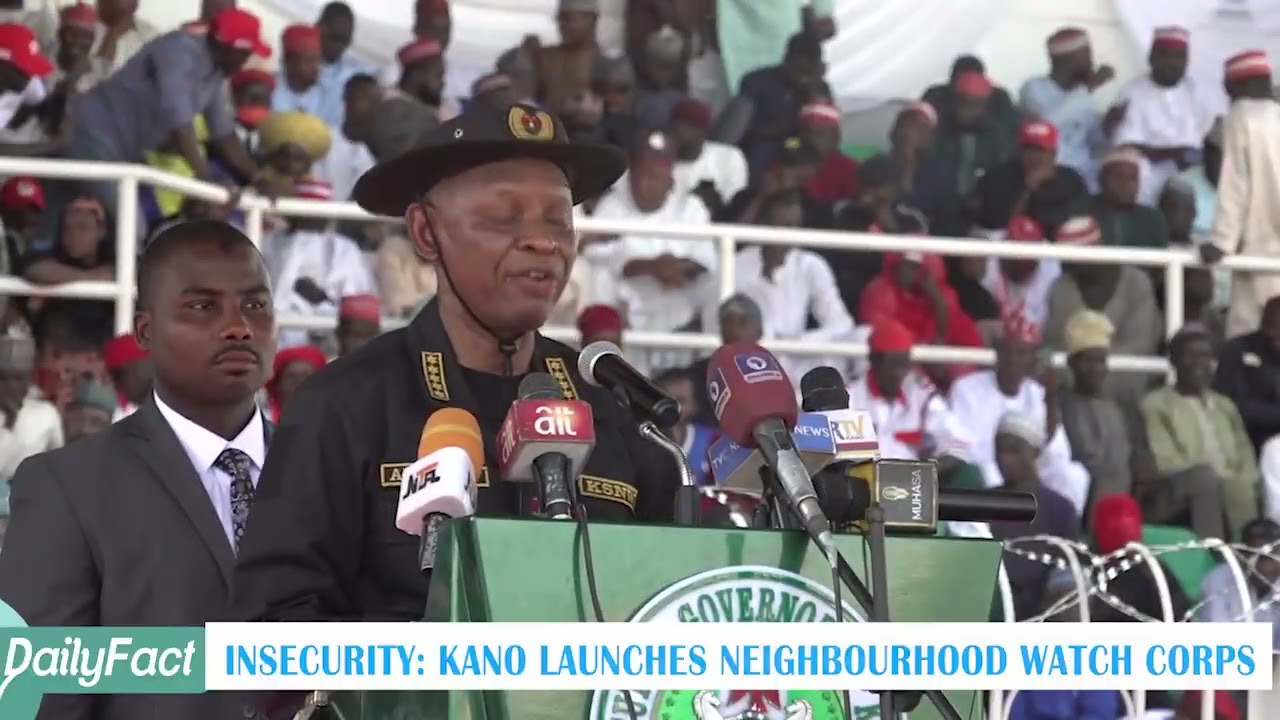 INSECURITY: KANO LAUNCHES NEIGHBOURHOOD WATCH CORPS