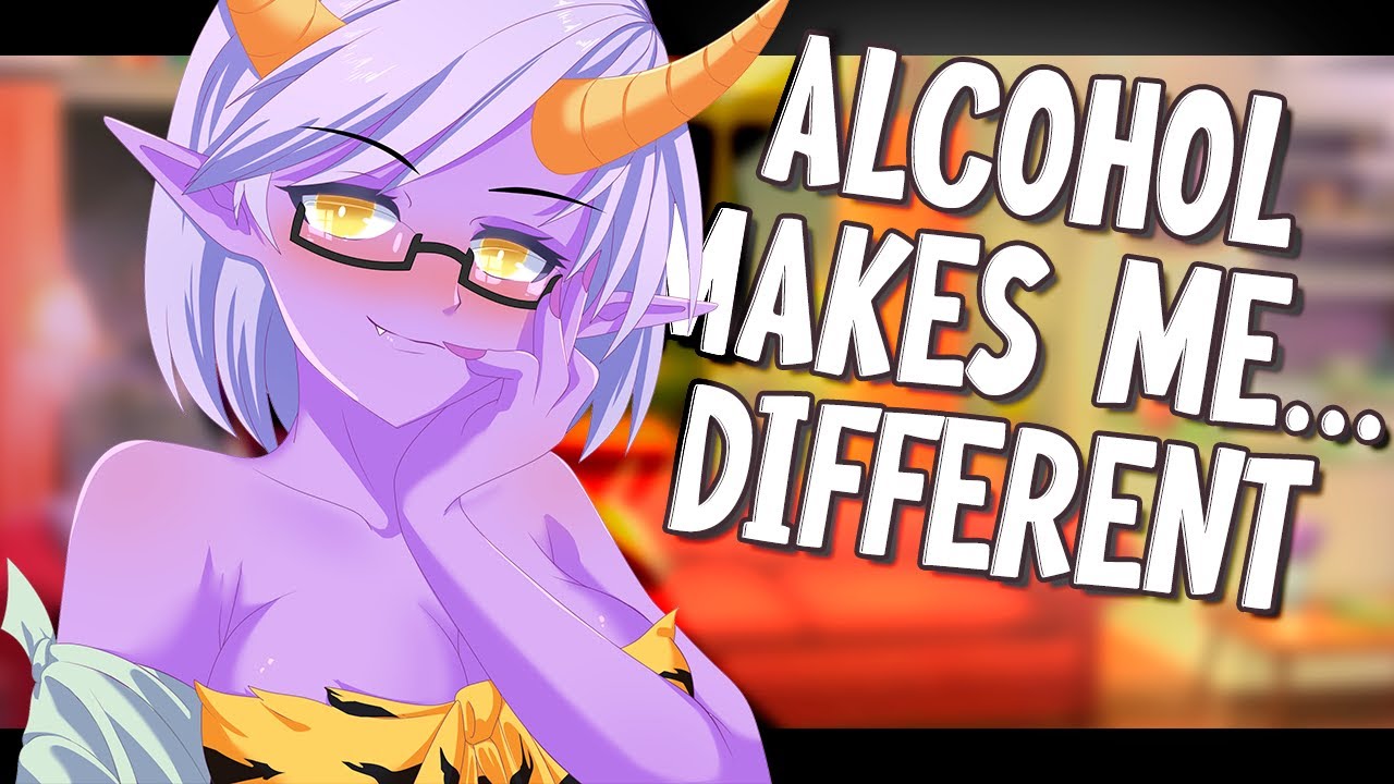 Your Oni Roommate Accidently Sips Alcohol (ASMR Roleplay)