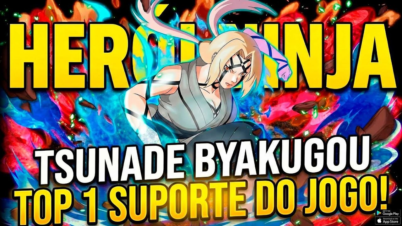 A MELHOR HEALER DO HEROI NINJA? TSUNADE BYAKUGOU EXPLICADA #HeroiNinja #Ninja #Hero