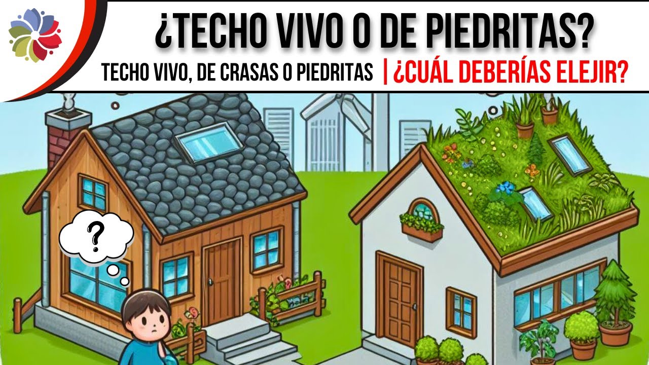 🏠 TECHO de PIEDRITAS o TECHO VIVO 📊 &iquest;Cu&aacute;l elegir? - Techo de PIEDRITAS vs CRASAS vs SILVESTRE