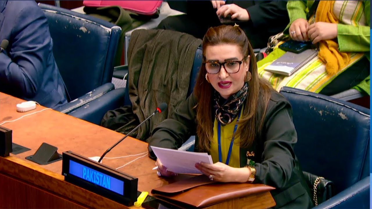 Remarks by Senator Bushra Anjum Butt During the First Ministerial Roundtable. #csw #ipu #un March 10
