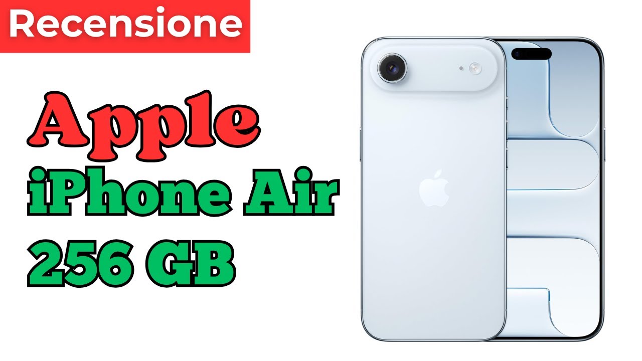 Apple iPhone Air 256 GB Recensione