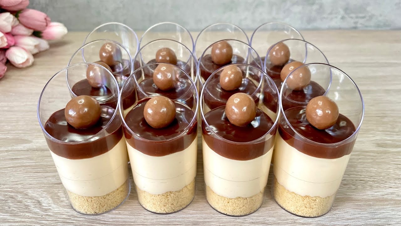 Mini Millionaire&rsquo;s Dessert Cups in 10 minutes | No Bake Dessert - Easy and Yummy