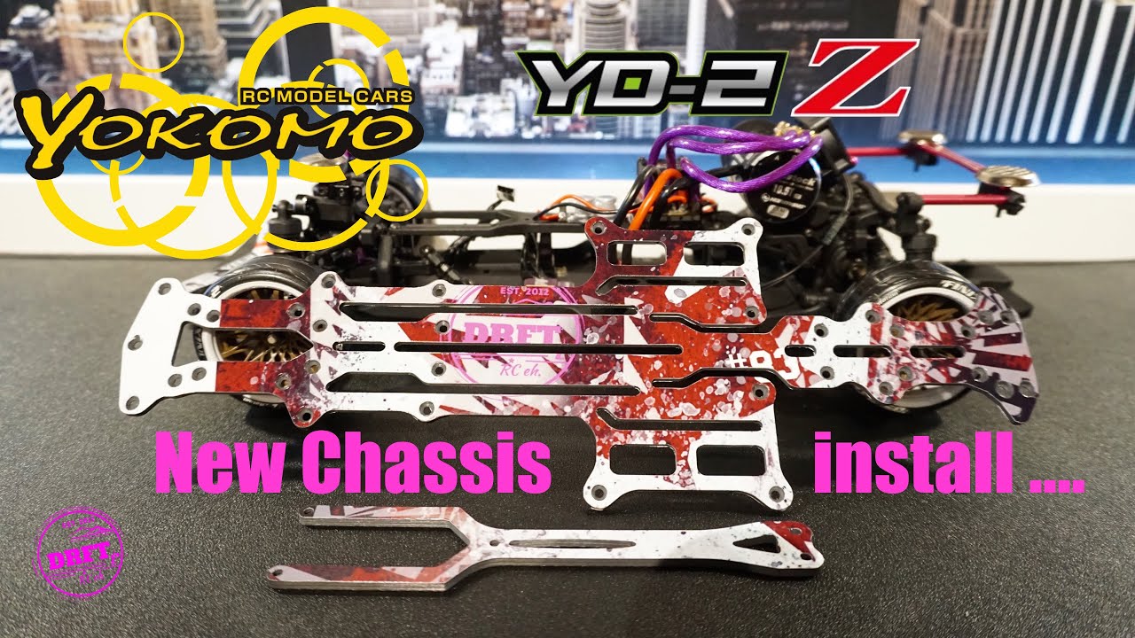 Yokomo YD-2Z -- New High Traction Chassis install .... on the Z