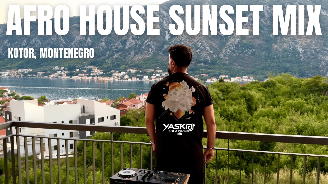 AFRO HOUSE SUNSET MIX 2025 | Keinemusik, HUGEL, Francis Mercier, and more | DJ SET FROM MONTENEGRO