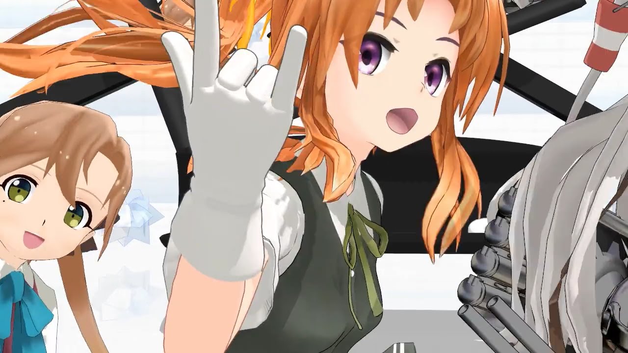 【MMD艦これ】陽炎型で『一騎当千』