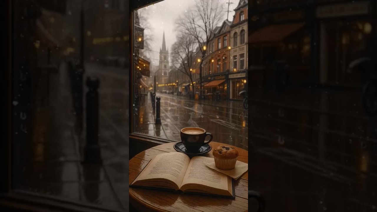 Rainy Coffee Shop☕ Jazz Music for Study & Relax
