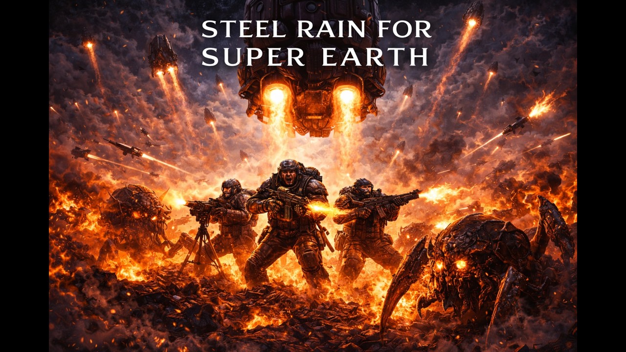 Steel Rain for Super Earth | Helldivers 2 Unofficial Soundtrack - 01