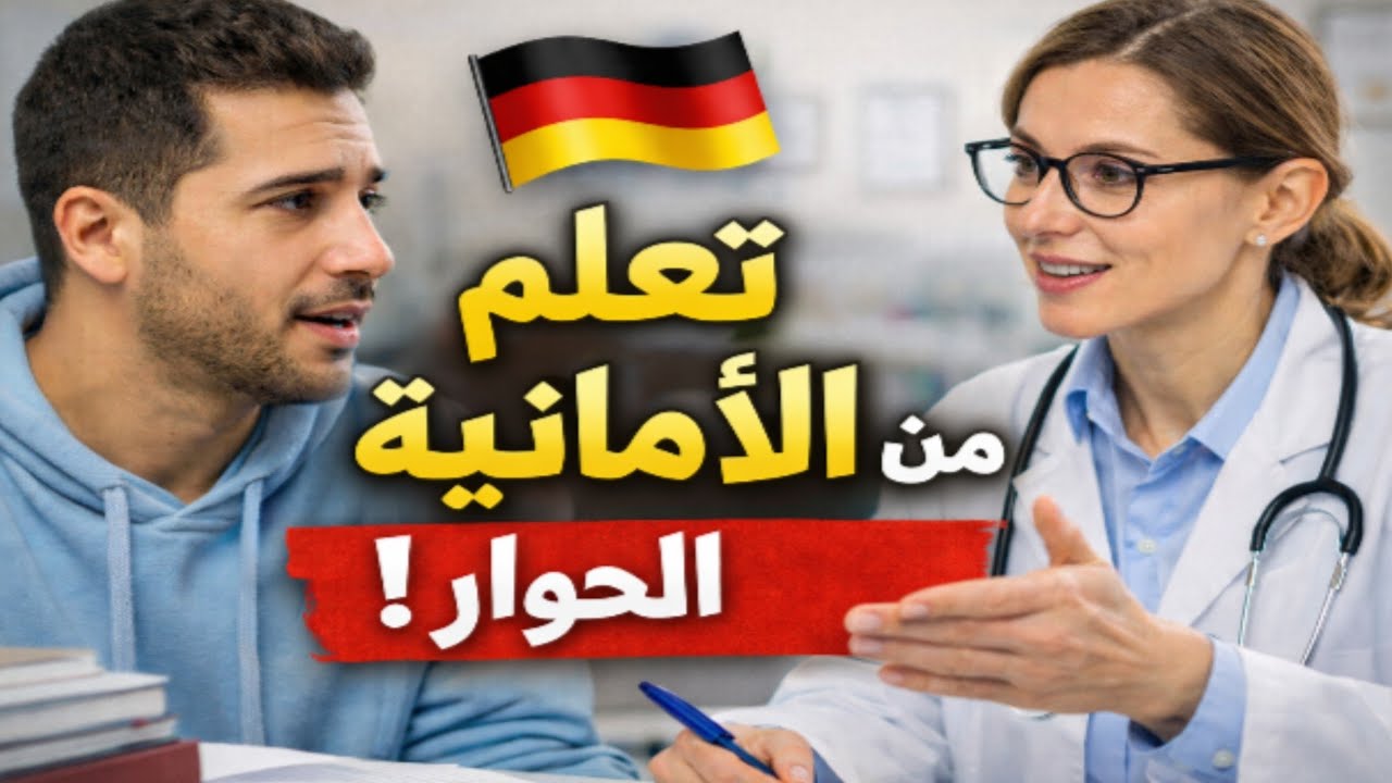 اهم الجمل الالمانية عند الطبيب 🇩🇪 | هكذا تتعلم 