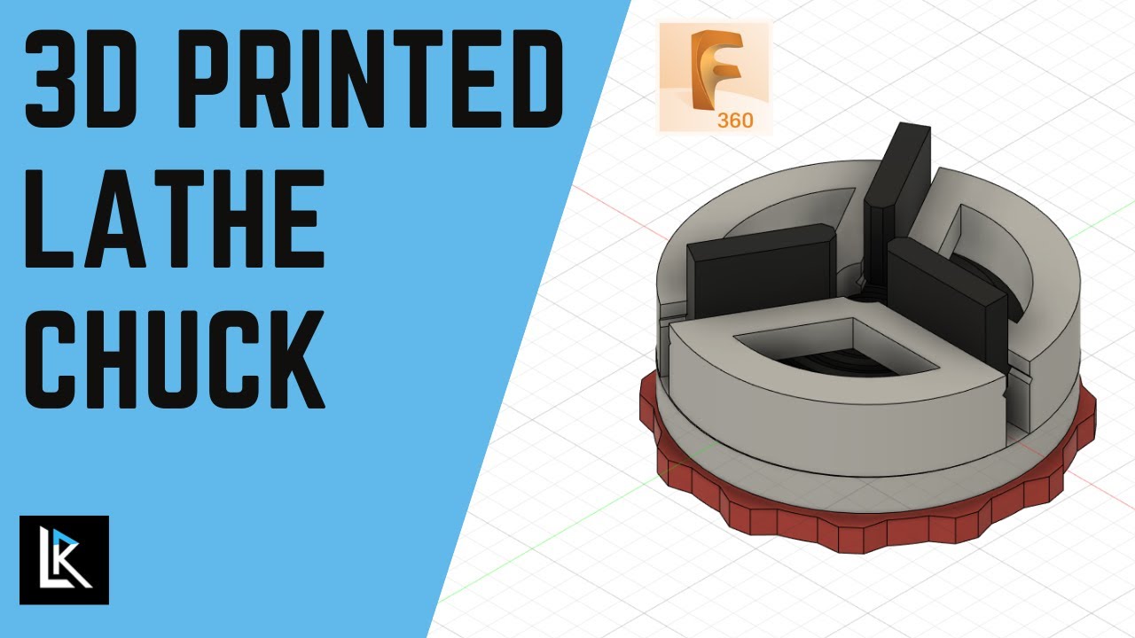 3D Printed Lathe Chuck