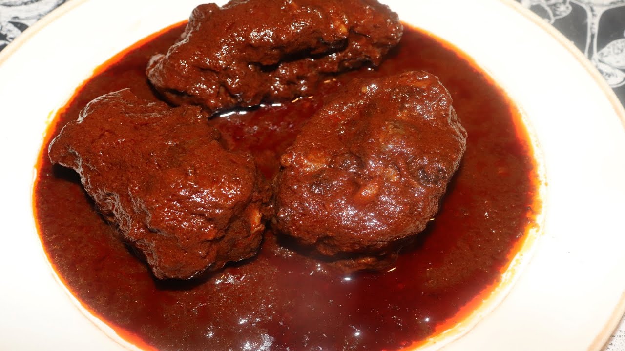 COLITAS de RES  en ADOBO