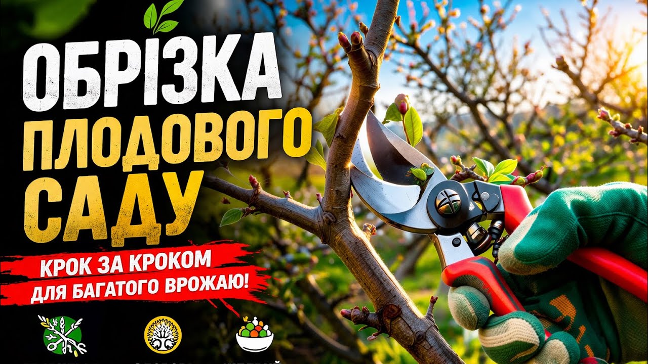Обрізка саду 2026!
