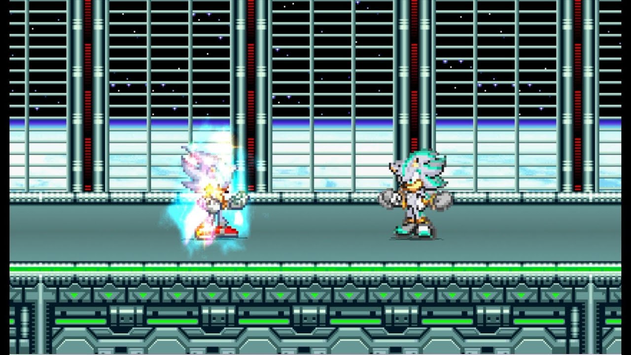 Hyper Sonic y Hero Shadow estan rotisimos