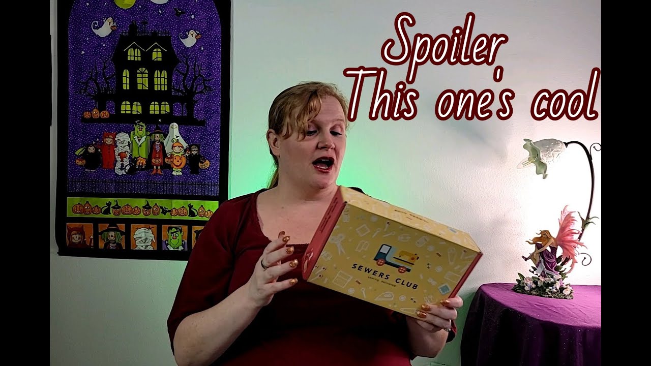 Unboxing and walk through of the January Sewers Club box | The Crafty Pixie