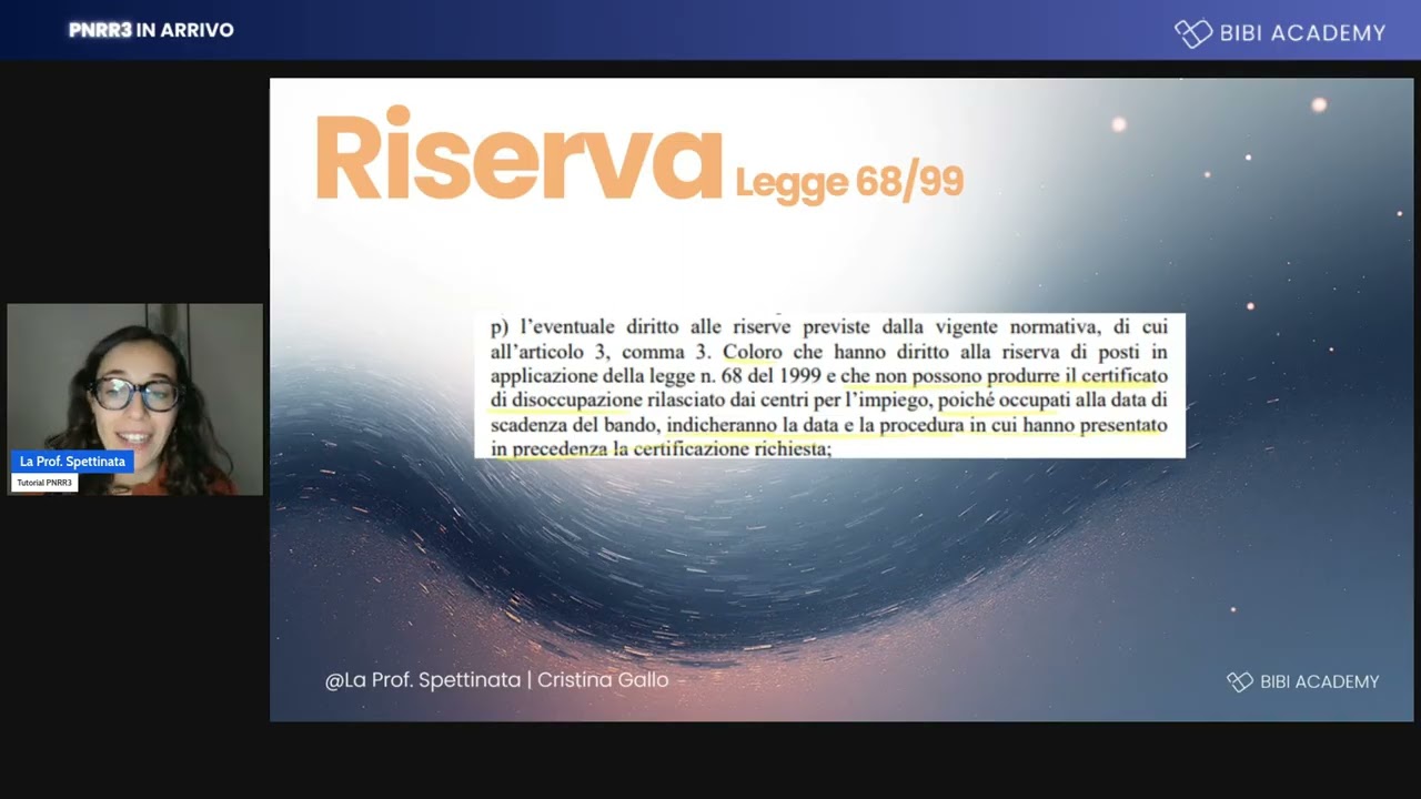 Tutorial iscrizione PNRR3