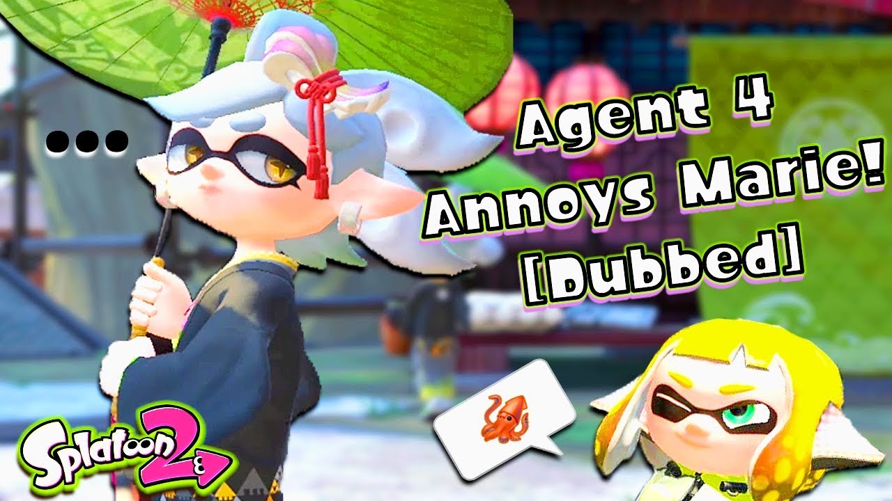 Let's Annoy Marie! | Splatoon 2 Secret Dialogue Dubbed! 【yume】