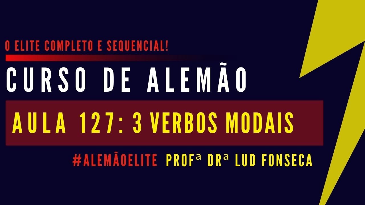 3 VERBOS MODAIS: QUAL A DIFERENÇA ENTRE MÜSSEN, DÜRFEN E SOLLEN? [Curso Elite] [Aula #127]