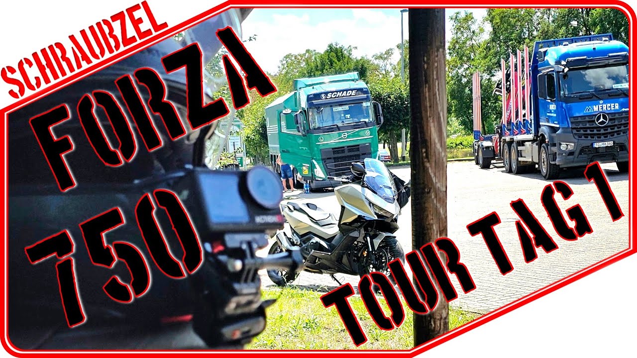 600 km Tour mit dem neuen Forza 750 (2025) 🏍️ – Mein erster Eindruck nach 300 km durch Sachsen!