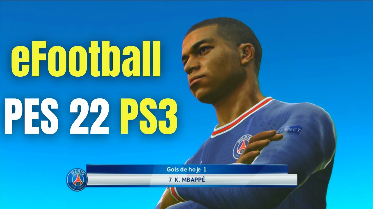 eFootball PES 22 PS3 PSG 4 X 0 REAL MADRID