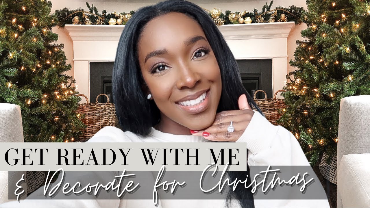*NEW* VLOG: My Everyday Hair + Makeup Routine | Decorating My Christmas Tree | Krista Bowman Ruth