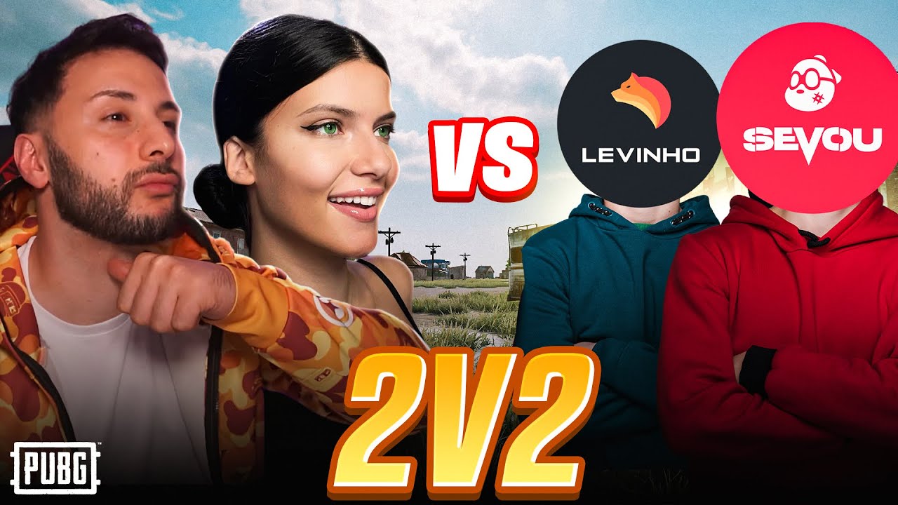 Capi & Zetti VS Levinho & Sevou | PUBG Mobile 🔥