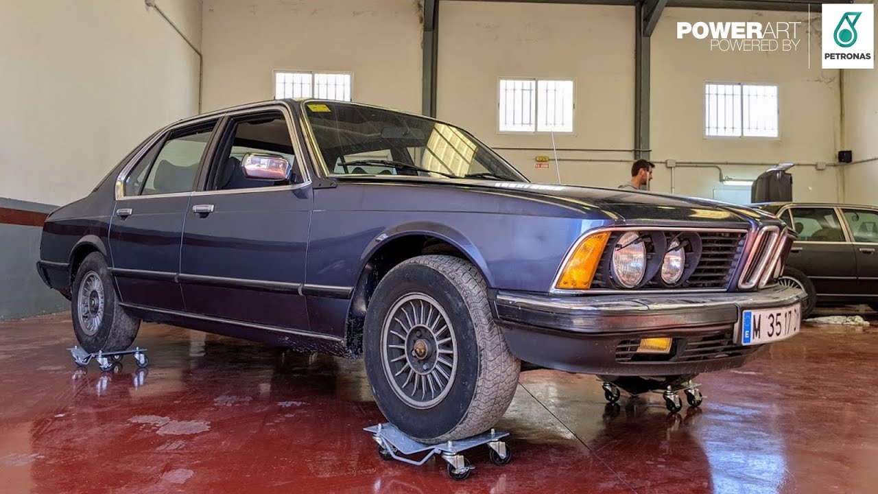 PowerArtLab BMW 735i E23 EP1 - Presentamos el coche [#POWERART] S05-E53