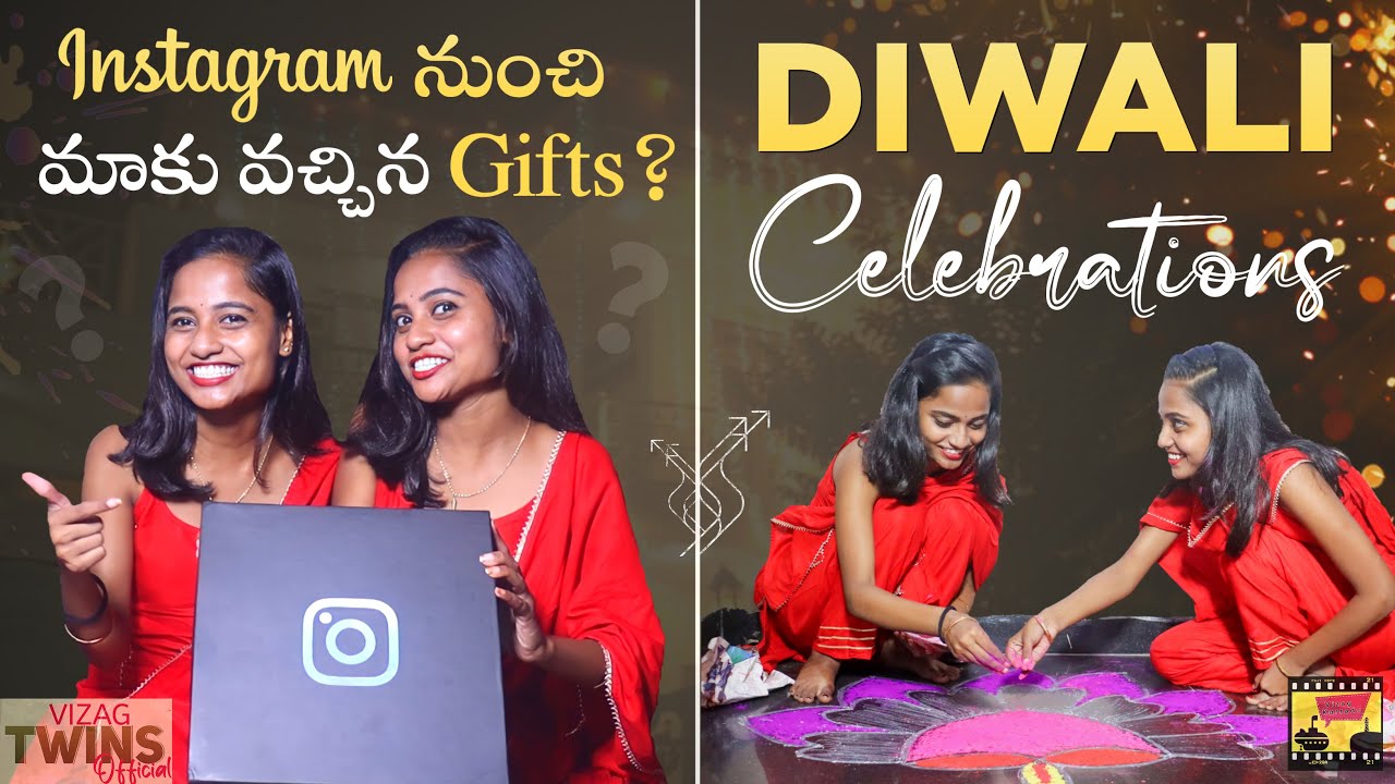 VIZAG TWINS DIWALI🪔 VLOG|| priya|priyanka|priyapriyankagokada|vizag kurradu||