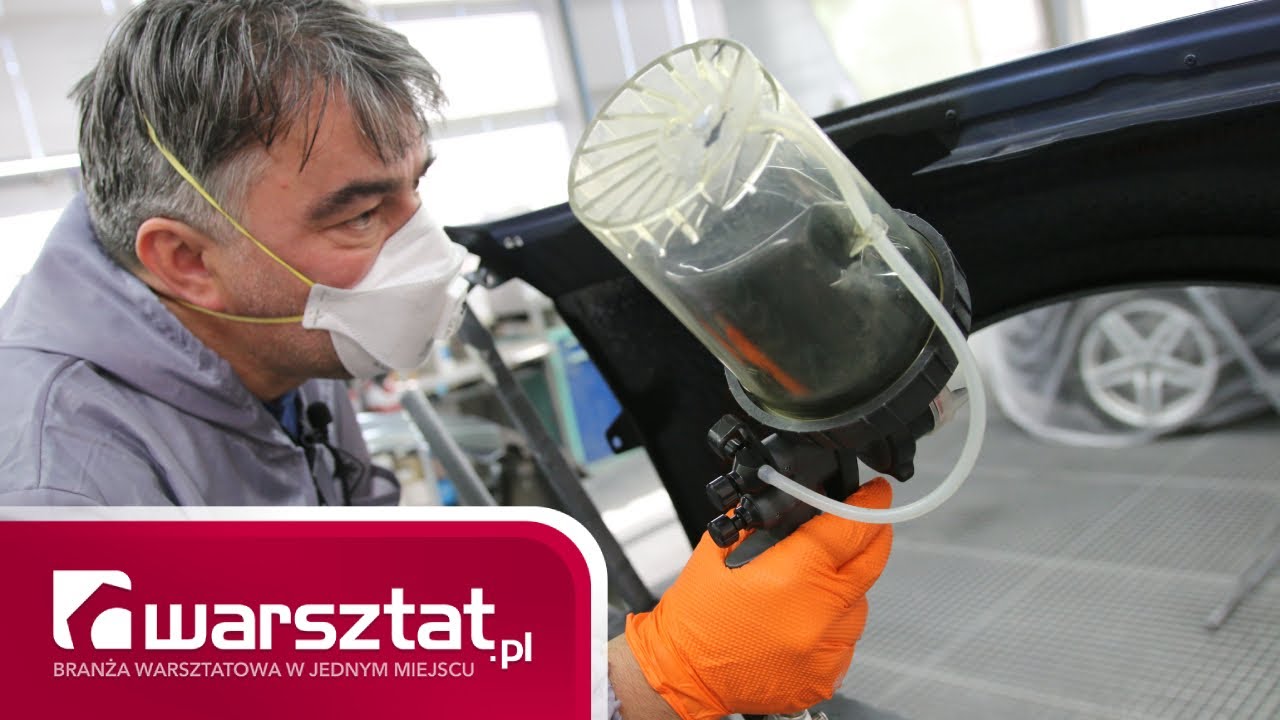 W serwisie Porsche testujemy pistolet natryskowy 3M
