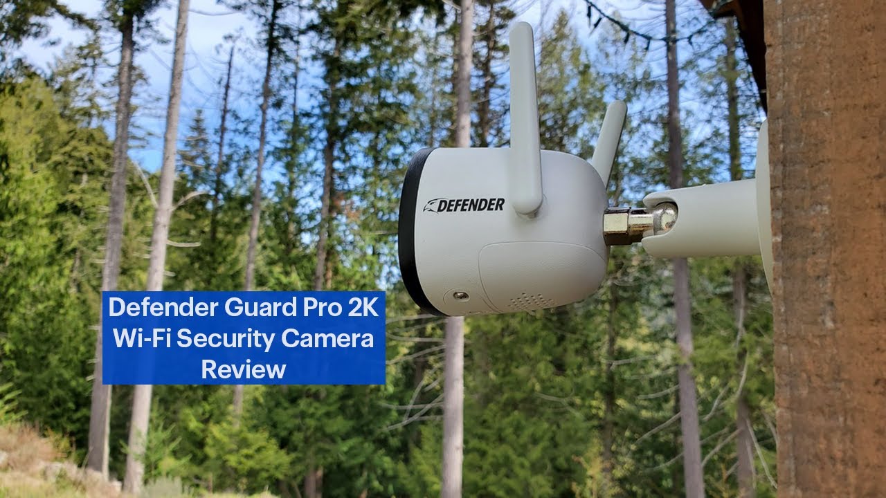 Defender Guard Pro 2K Wi-Fi Camera Review