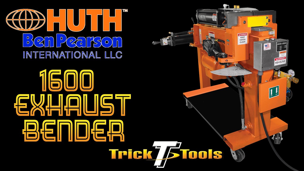 Huth 1600 Automotive Exhaust Bender Product Overview - Trick-Tools.com