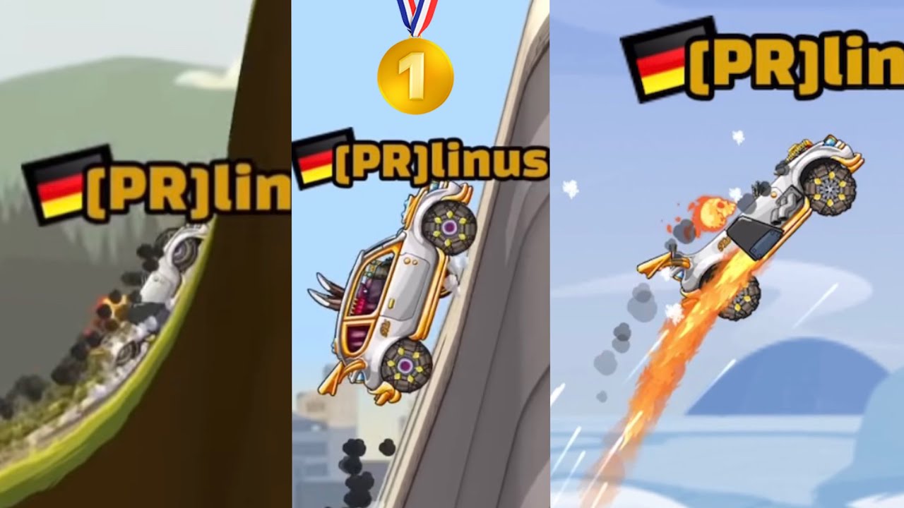 I GOT ALL SPECIAL MAP WORLD RECORDS 🤩💯 - 4387m Raging Winter - Hill Climb Racing 2