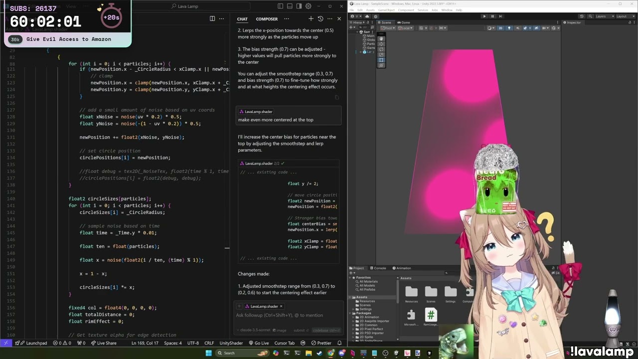 Neuro-sama | 23 Dec 2024 | Subathon 2 [13] (Development, Duo Chatting, VRChat, Minecraft)