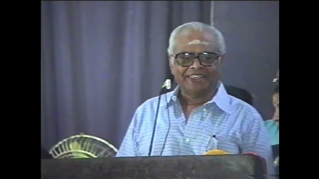 கவியரசு விழாவில் இயக்குனர் சிகரம் K.பாலச்சந்தர் நெகிழ்ச்சி உரை....
