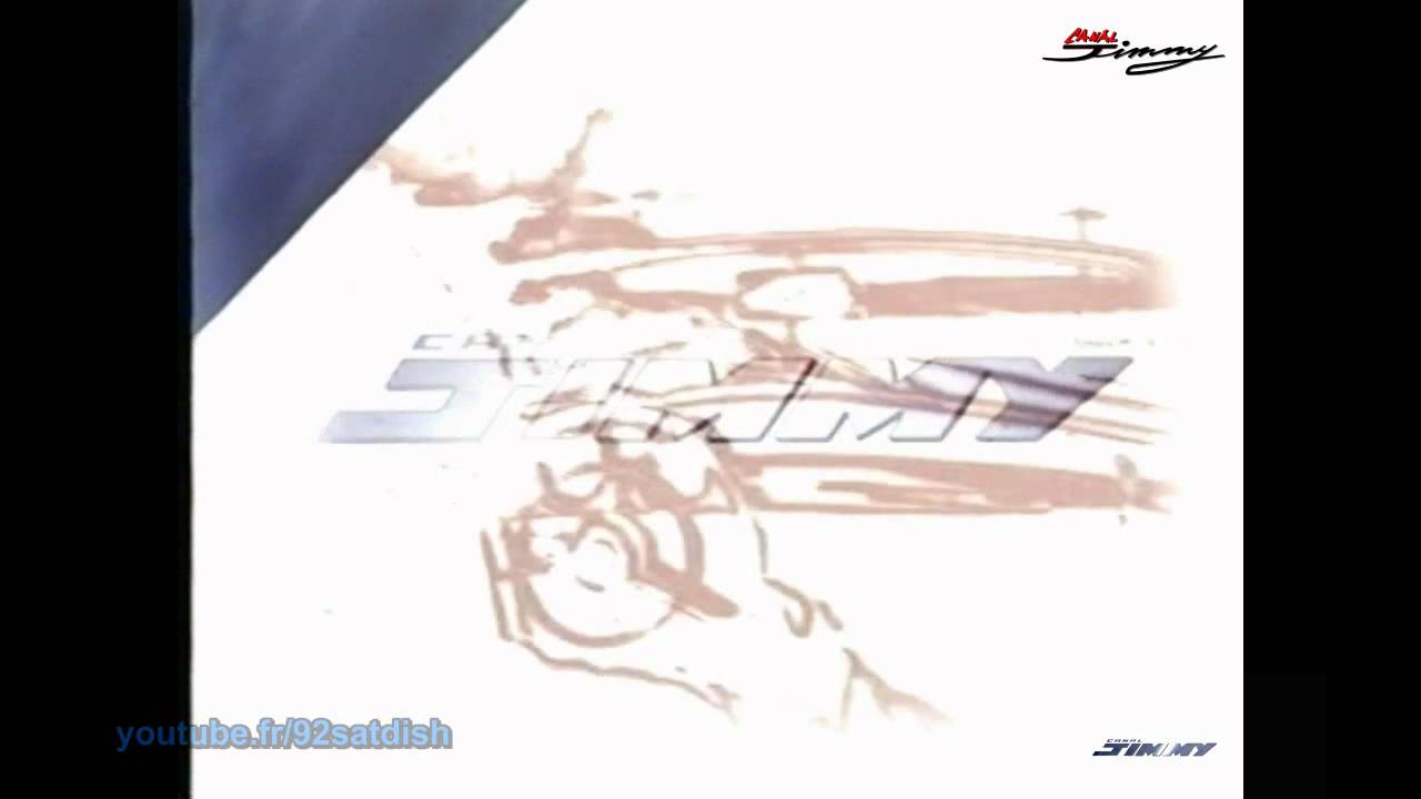 Canal Jimmy - 1995 - son audio cd sur vidéo fermeture antenne (closing) + test logos fin