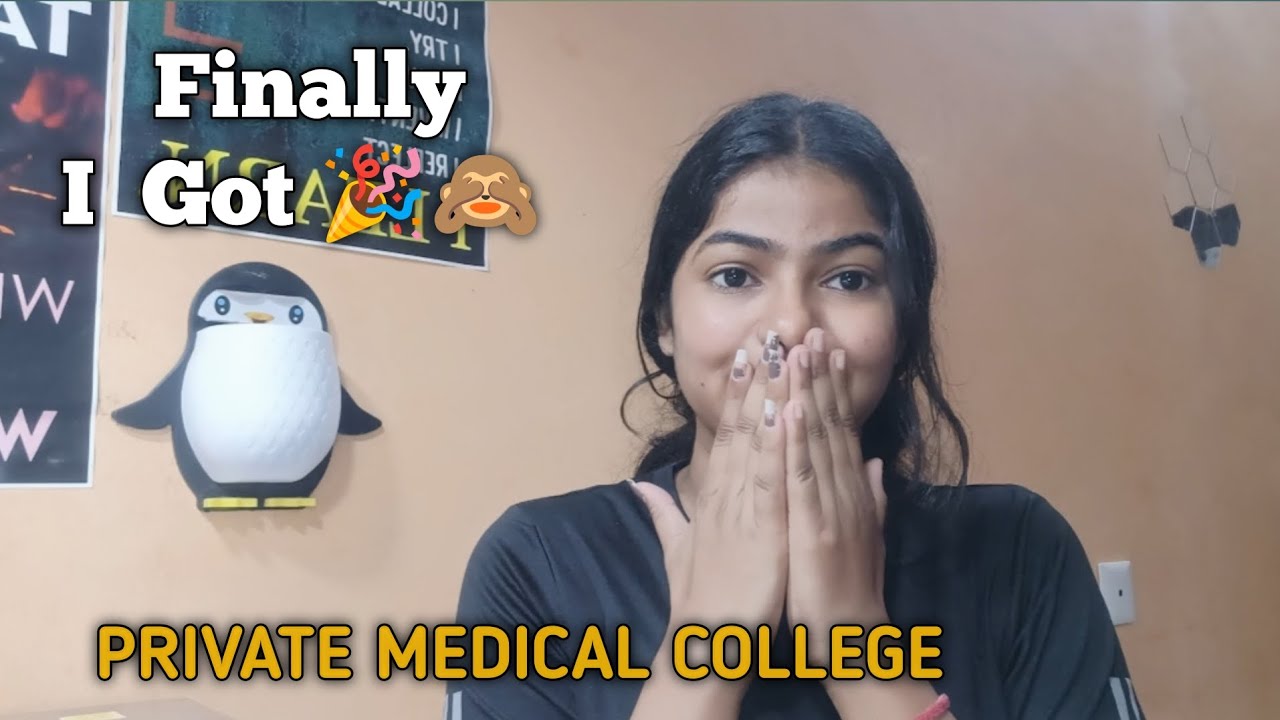 Finally I got private medical college 🎉🥳| Neet up counselling result out ✨#mbbsprivatecolleges 