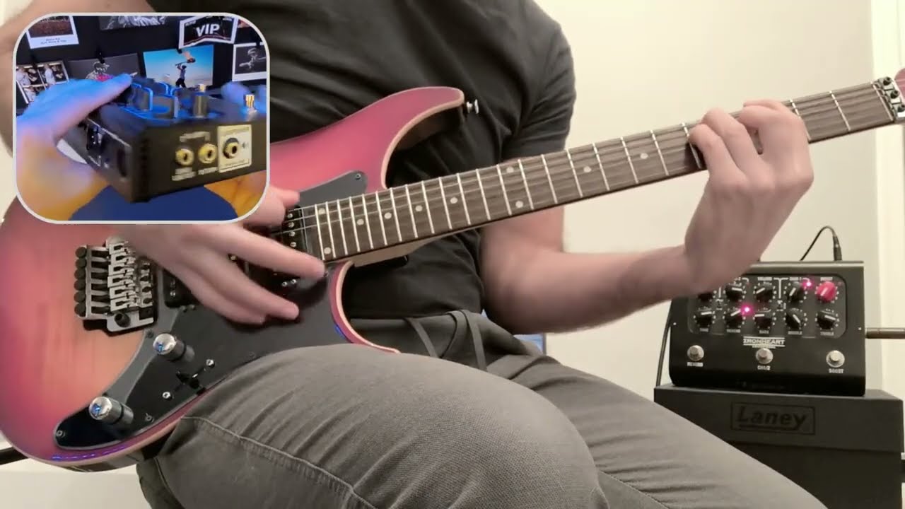 Test Laney Ironheart Loudpedal (Martin Miller) - Clean tone / no talk