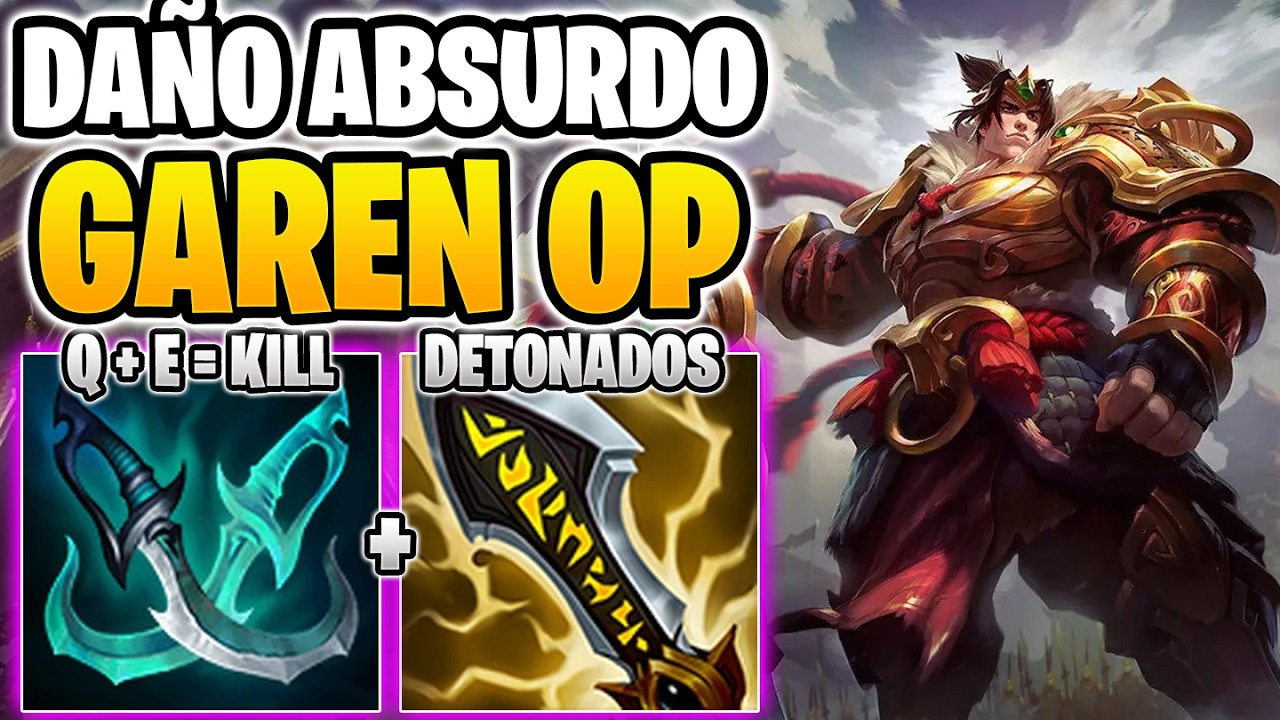 GAREN CRÍTICO Está Roto? 🔥 La Build que Está DESTROZANDO | Guía Completa