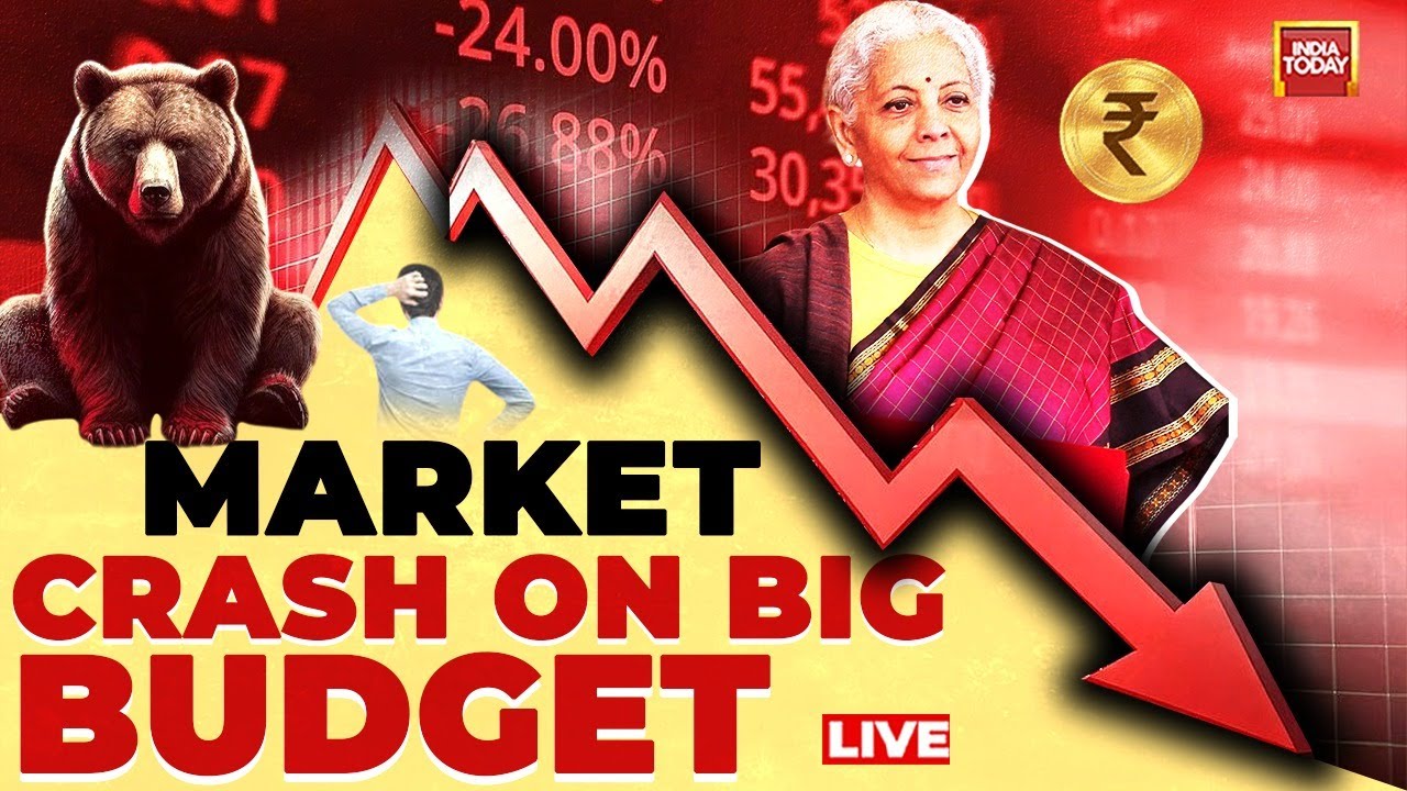 Budget 2026 Live: Market Crash On Budget Day | Nifty Crash | Sensex Crash | Stock Market Live