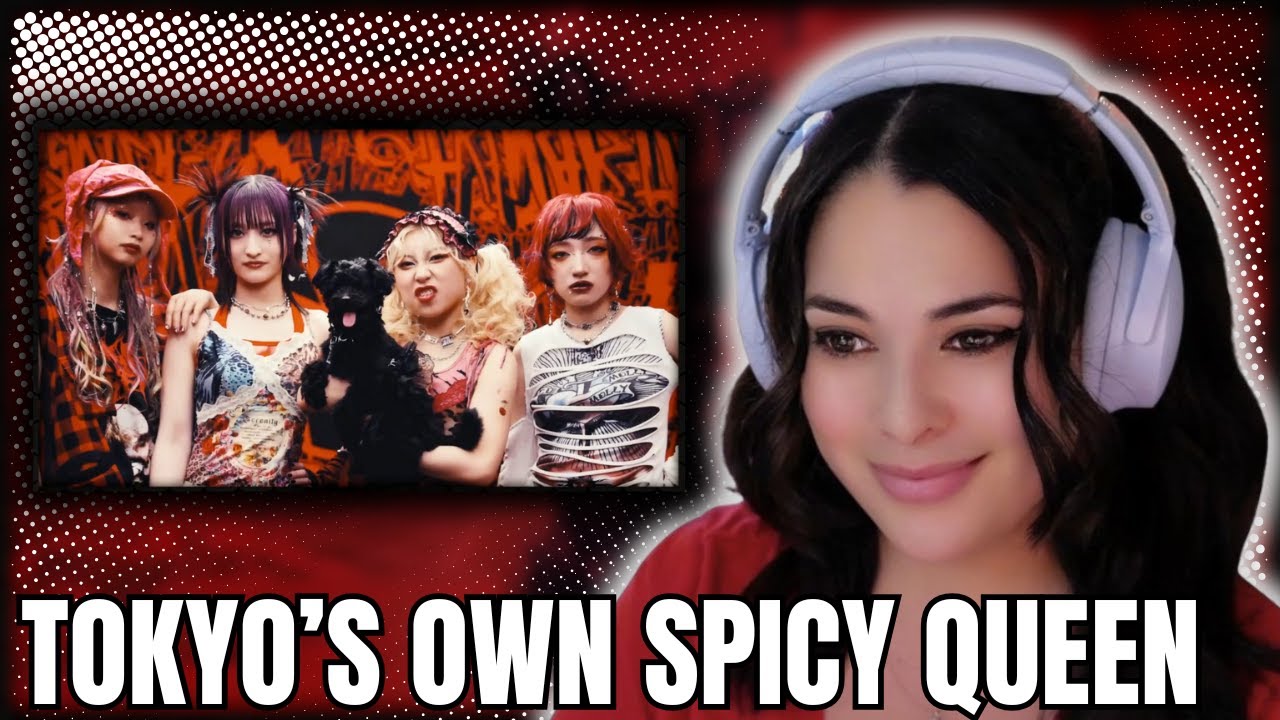 HANABIE – Spicy Queen Reaction 🖤 | Riffs That Sting, Chorus That Sings