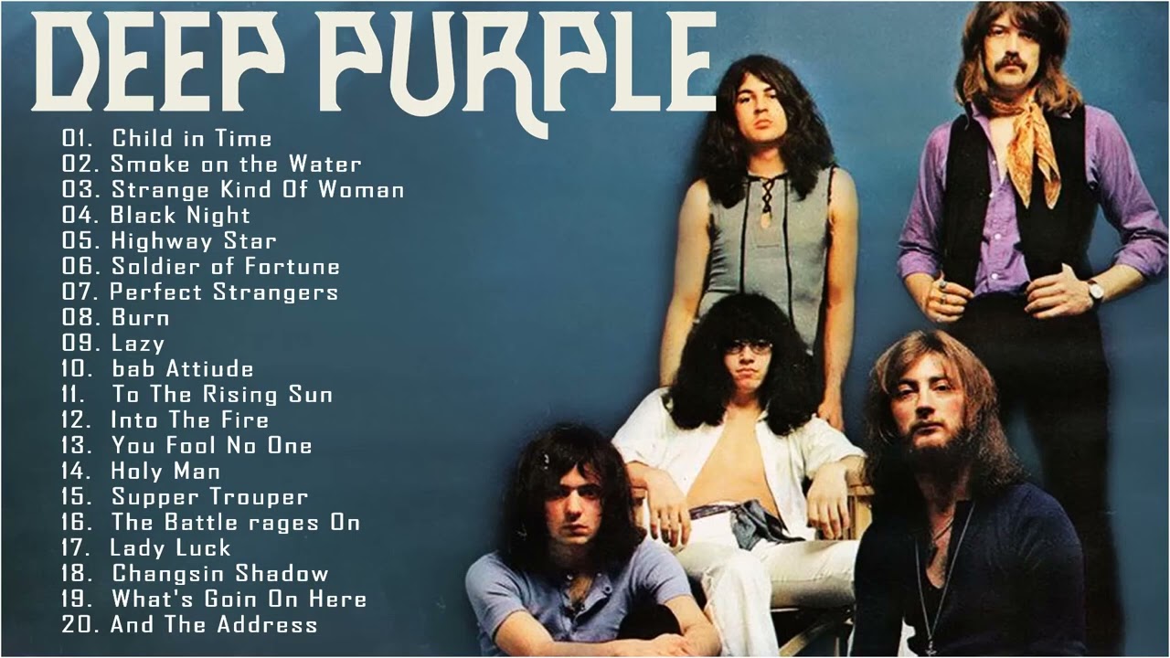 DEEP PURPLE Greatest Hits 2023 - DEEP PURPLE Best Songs - DEEP PURPLE Greatest Hits Full album 2023