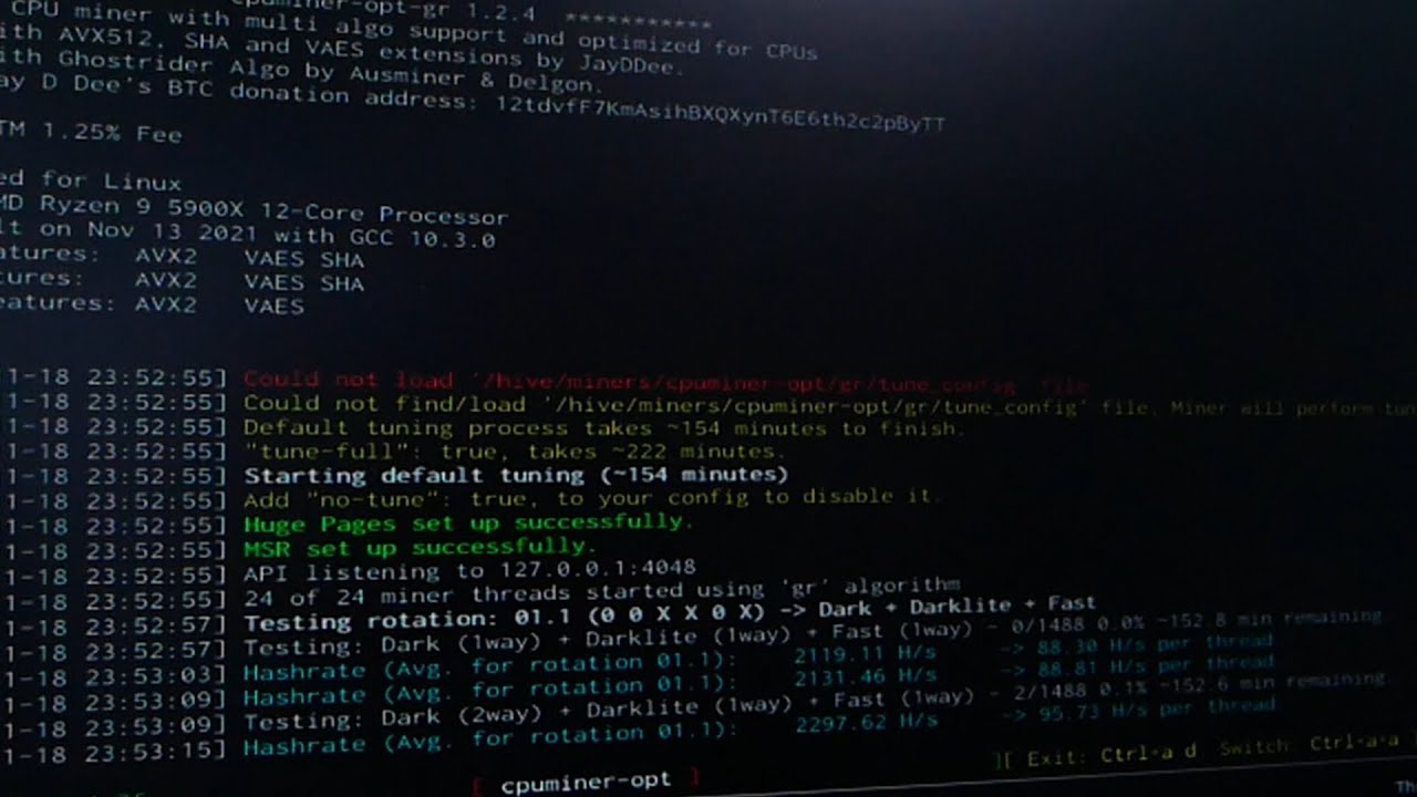 CPU MINING, czyli jak kopać na procesorze #RTM