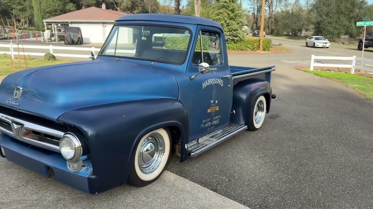 🔥 Ford F100 1955 года — патинированный грузовичок с характером! Олдскульный, крутой на дороге.