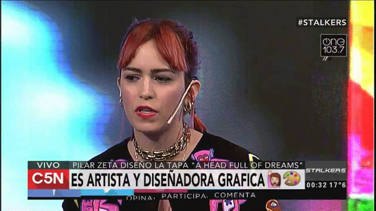 #Stalkers: Pilar Zeta, la argentina elegida para trabajar con Coldplay